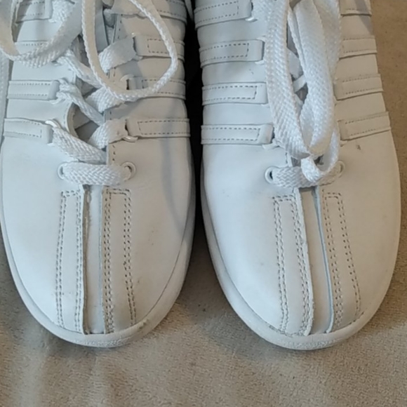 K-Swiss white tennies - Picture 4 of 8